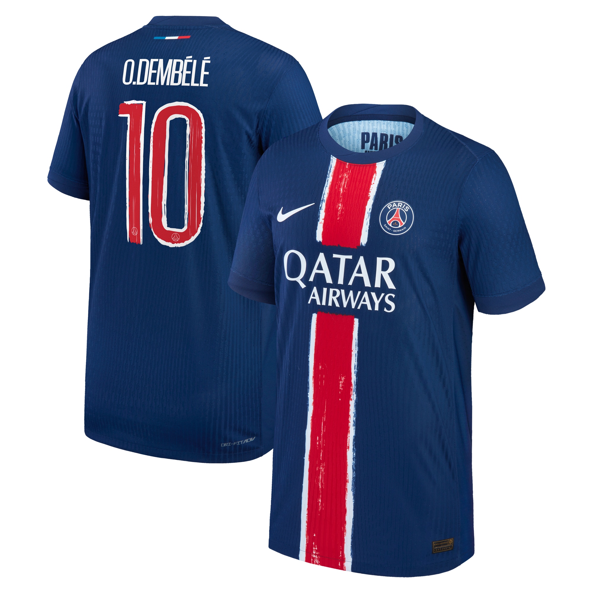 Exklusive psg nike dri-fit adv heimspieltrikot 2024-25 – kinder mit cup-aufdruck o.dembele 10 Kollektion – Premium Paris Saint Germain Trikots
