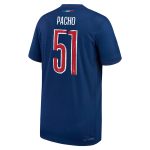 Exklusive psg nike dri-fit adv heimspieltrikot 2024-25 – kinder mit cup-aufdruck pacho 51 Kollektion – Premium Paris Saint Germain Trikots