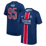 Exklusive psg nike dri-fit adv heimspieltrikot 2024-25 – kinder mit fazer 95-aufdruck Kollektion – Premium Paris Saint Germain Trikots