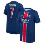 Exklusive psg nike dri-fit adv heimspieltrikot 2024-25 – kinder mit karchaoui 7-aufdruck Kollektion – Premium Paris Saint Germain Trikots