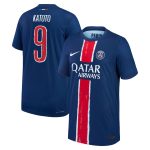 Exklusive psg nike dri-fit adv heimspieltrikot 2024-25 – kinder mit katoto 9-aufdruck Kollektion – Premium Paris Saint Germain Trikots
