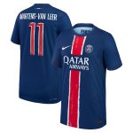 Exklusive psg nike dri-fit adv heimspieltrikot 2024-25 – kinder mit martens-van leer 11-aufdruck Kollektion – Premium Paris Saint Germain Trikots