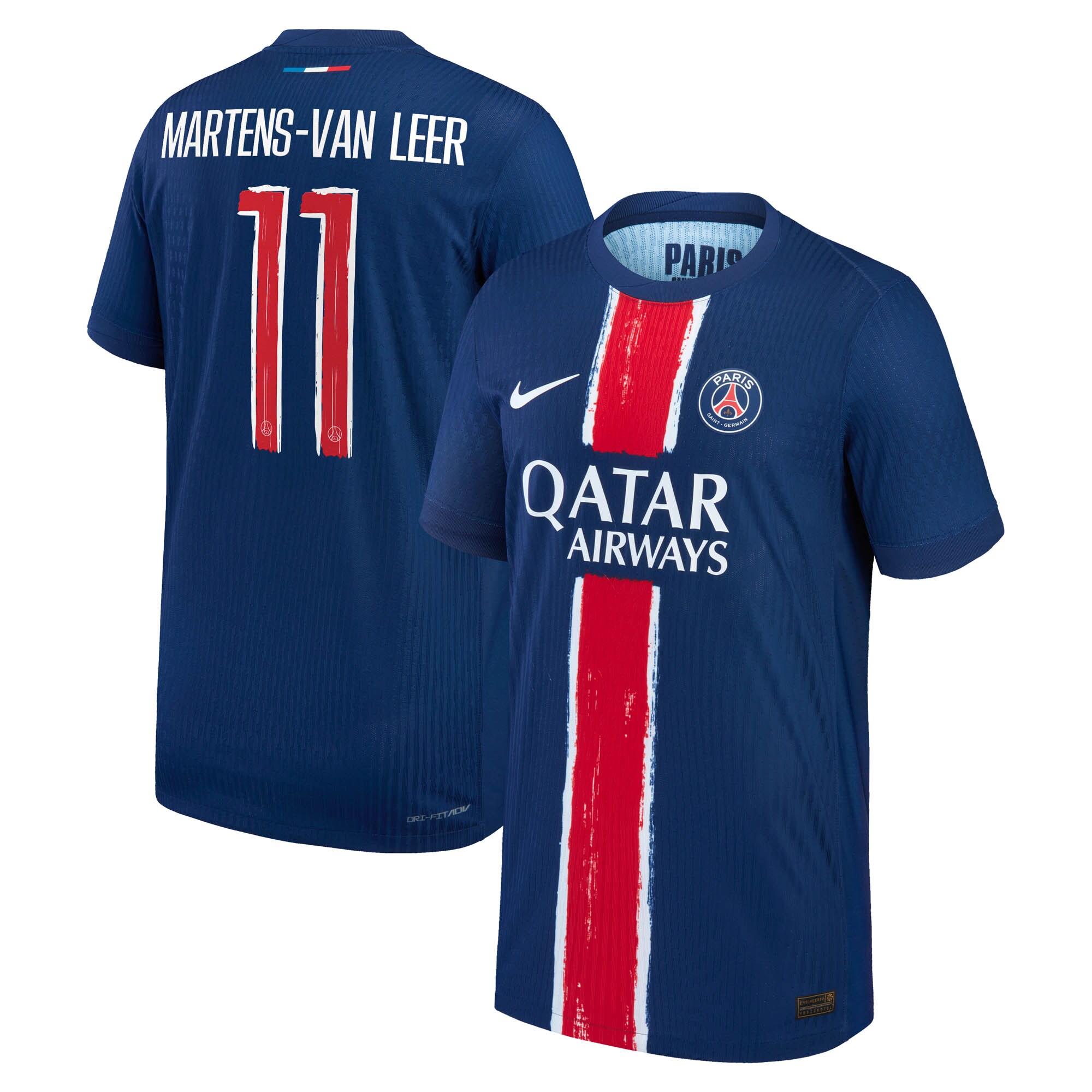 Exklusive psg nike dri-fit adv heimspieltrikot 2024-25 – kinder mit martens-van leer 11-aufdruck Kollektion – Premium Paris Saint Germain Trikots