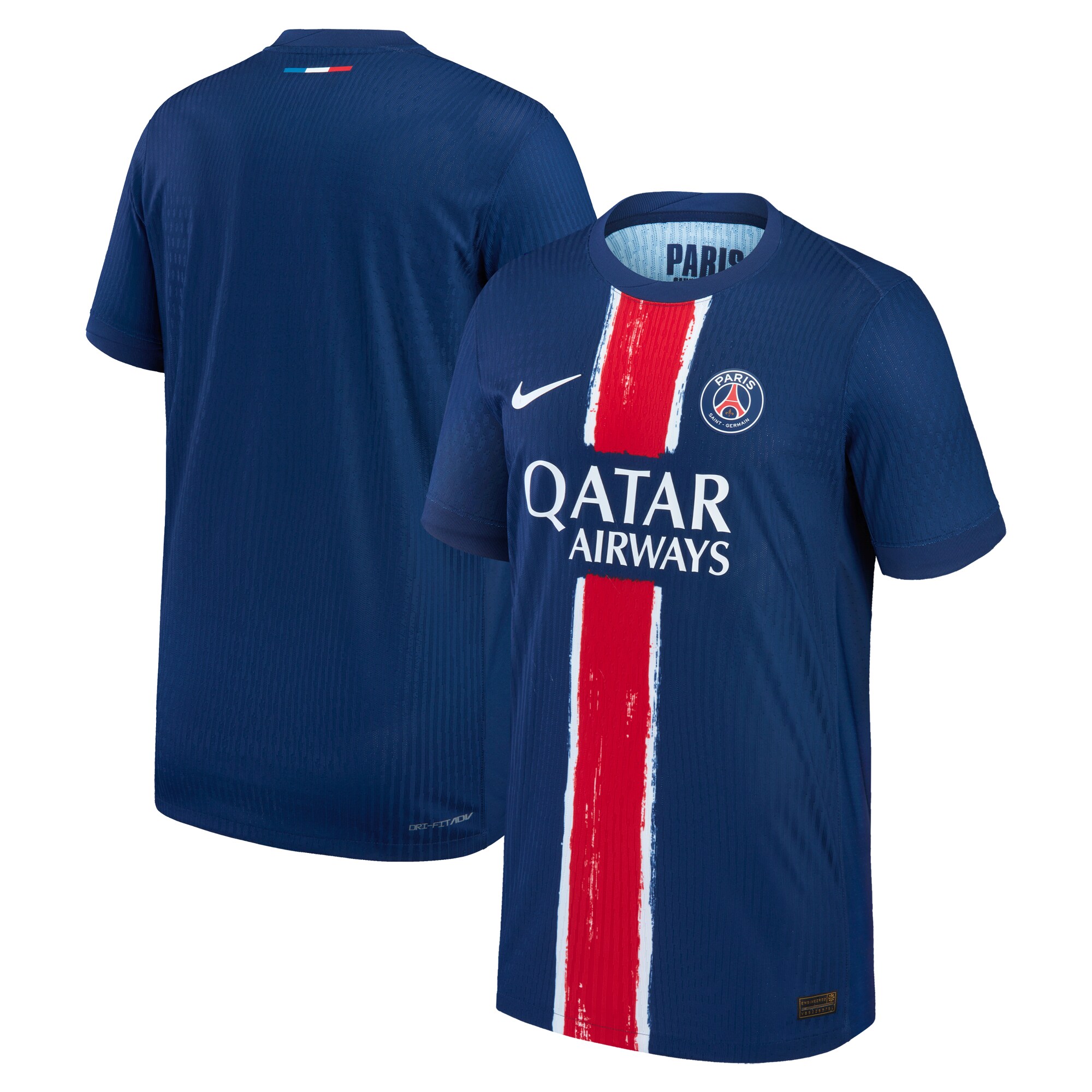Exklusive psg nike dri-fit adv heimspieltrikot 2024-25 – kinder mit personalisieren druck Kollektion – Premium Paris Saint Germain Trikots