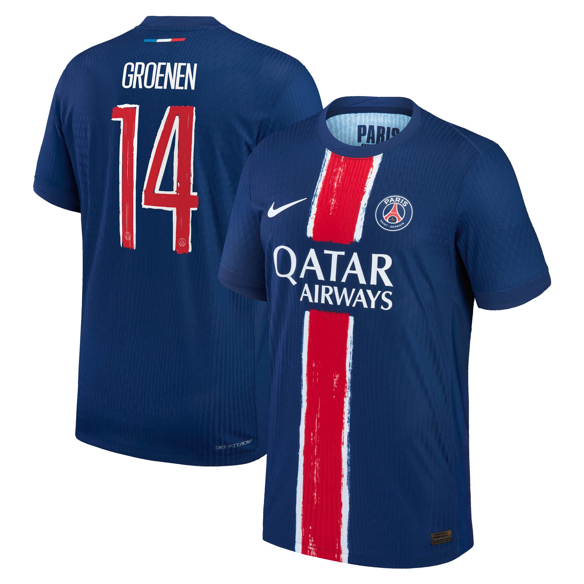 Exklusive psg nike dri-fit adv heimspieltrikot 2024-25 mit groenen 14-aufdruck Kollektion – Premium Paris Saint Germain Trikots