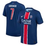 Exklusive psg nike dri-fit adv heimspieltrikot 2024-25 mit karchaoui 7-aufdruck Kollektion – Premium Paris Saint Germain Trikots