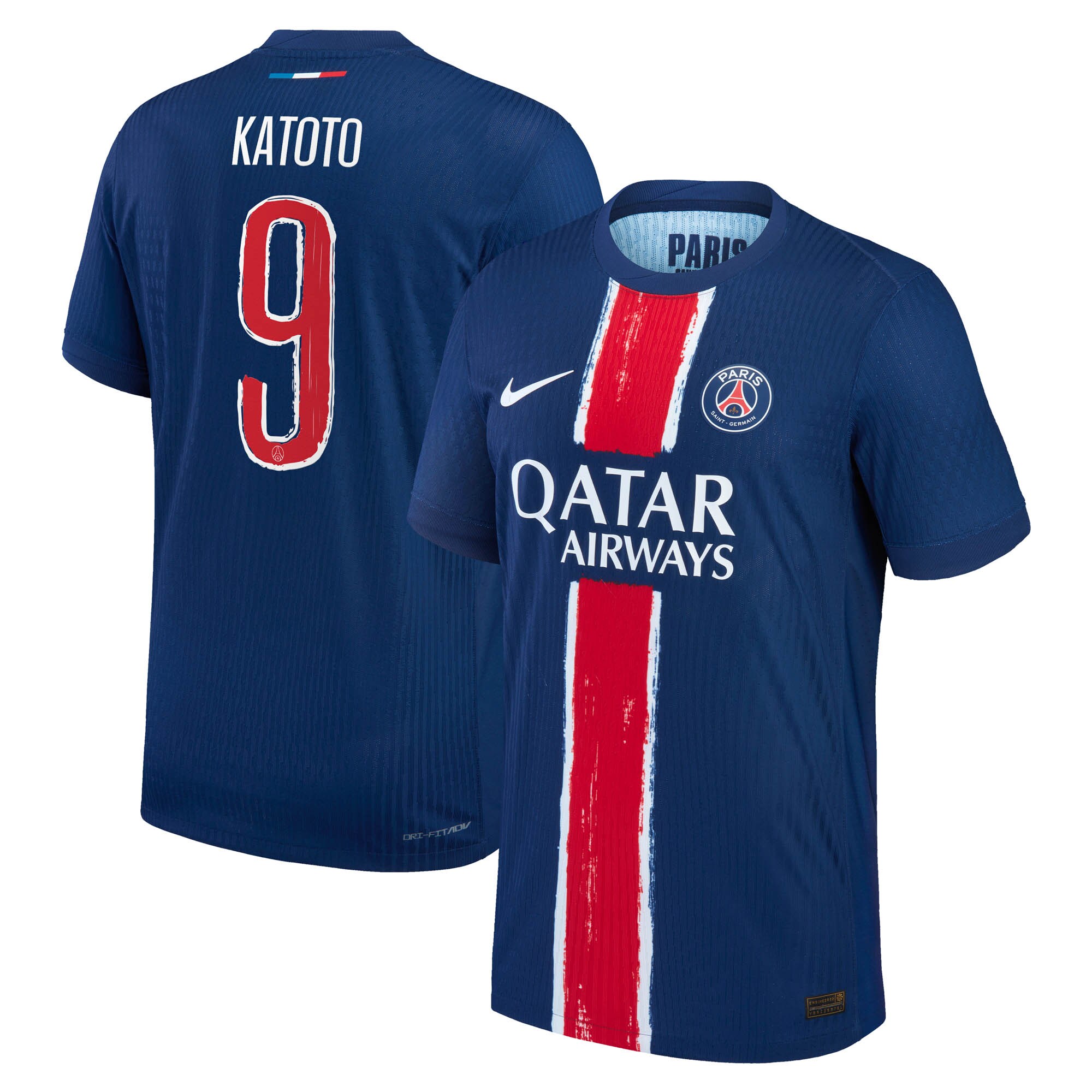 Exklusive psg nike dri-fit adv heimspieltrikot 2024-25 mit katoto 9-aufdruck Kollektion – Premium Paris Saint Germain Trikots