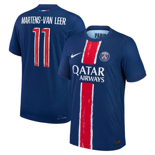 Exklusive psg nike dri-fit adv heimspieltrikot 2024-25 mit martens-van leer 11-aufdruck Kollektion – Premium Paris Saint Germain Trikots