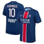 Exklusive psg nike dri-fit adv heimspieltrikot 2024-25 mit o.dembele 10-aufdruck Kollektion – Premium Paris Saint Germain Trikots