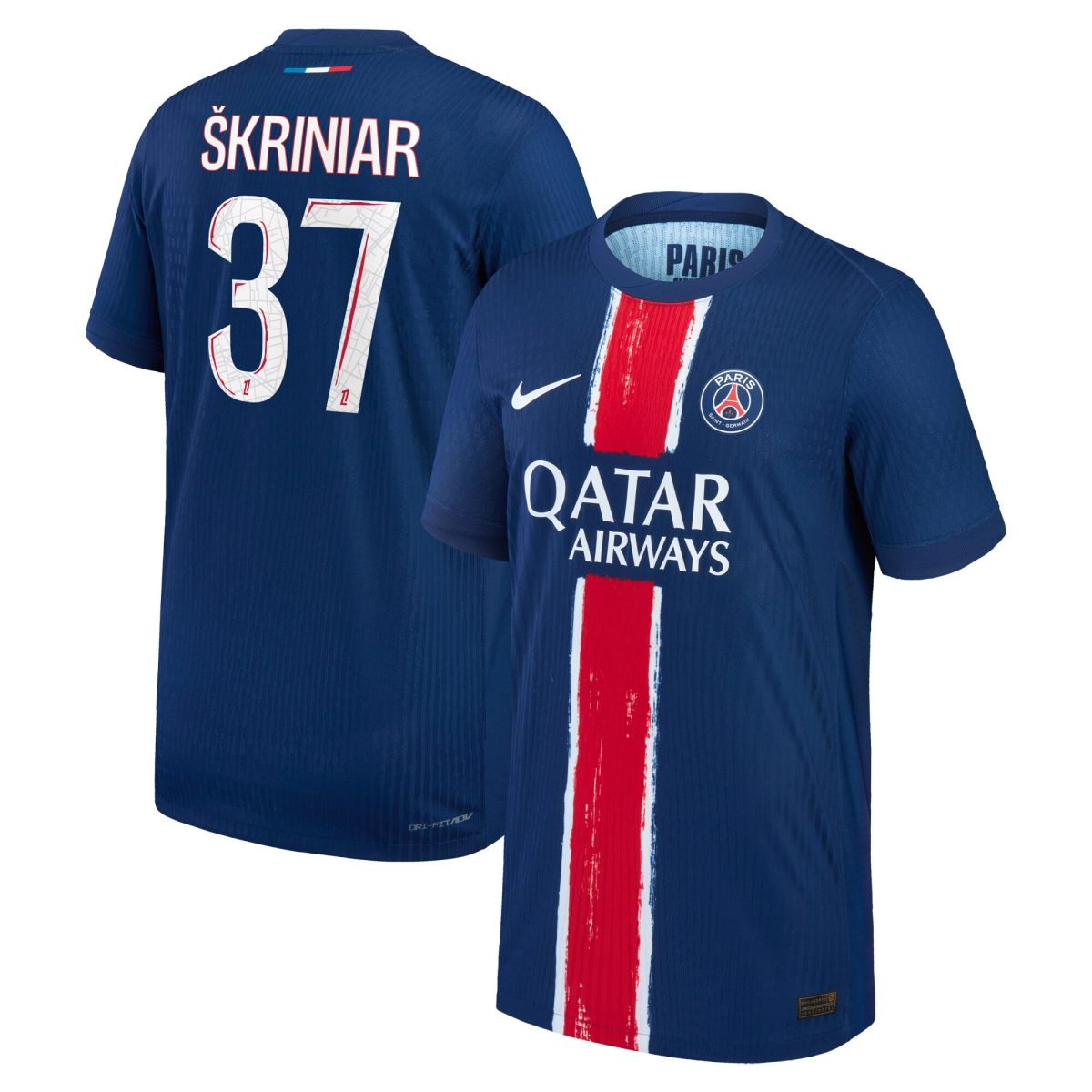 Exklusive psg nike dri-fit adv heimspieltrikot 2024-25 – kinder mit skriniar 37-aufdruck Kollektion – Premium Paris Saint Germain Trikots