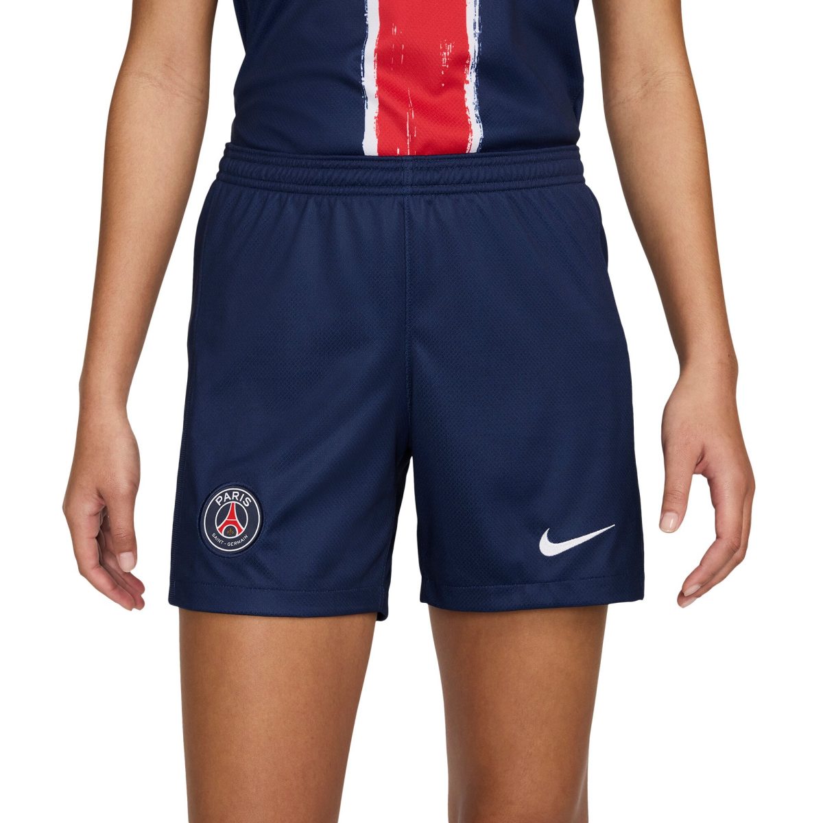 Exklusive psg nike heimstadion-shorts 2024-25 – damen mit personalisieren druck Kollektion – Premium Paris Saint Germain Trikots