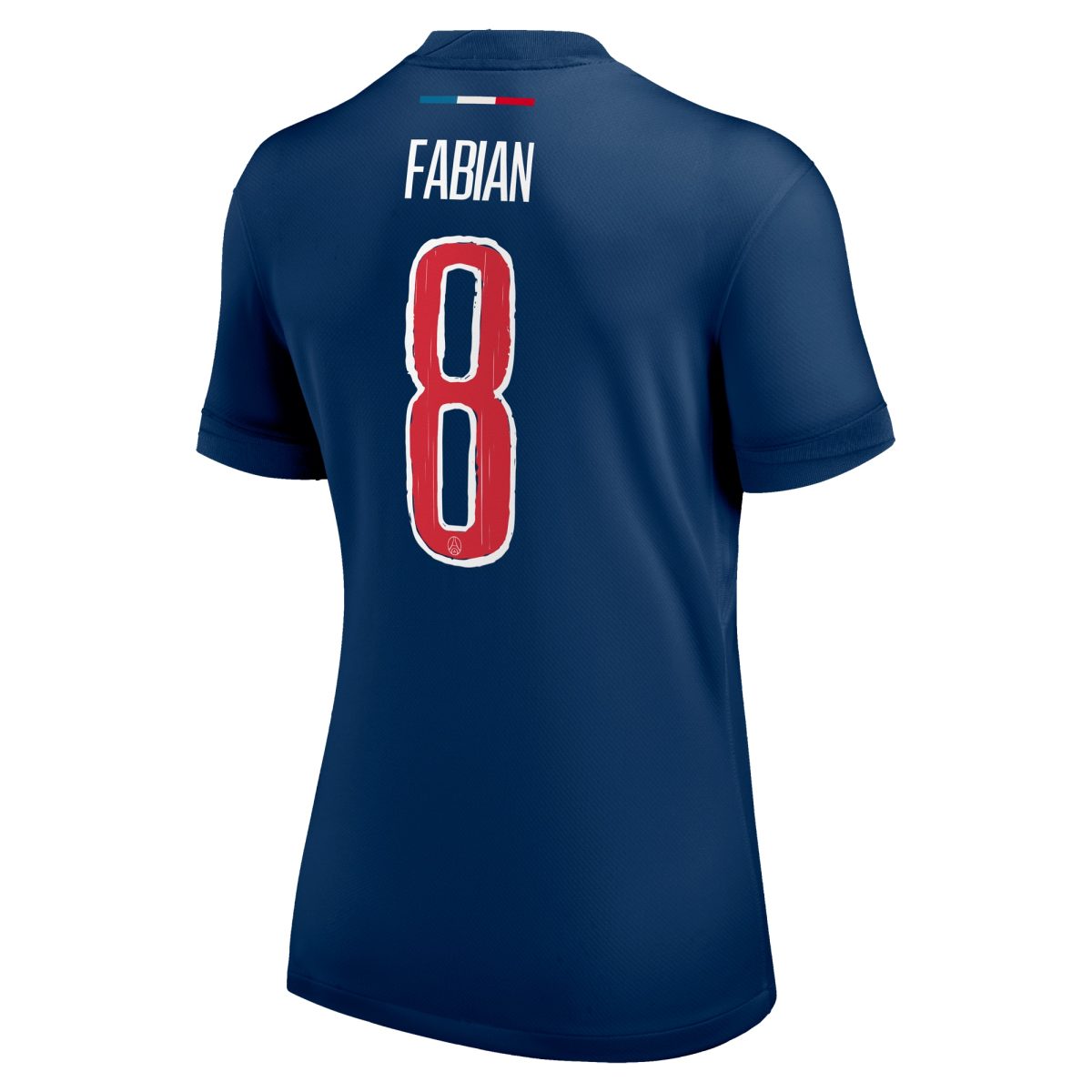 Exklusive psg nike heimstadiontrikot 2024-25 – damen mit cup-aufdruck fabian 8 Kollektion – Premium Paris Saint Germain Trikots