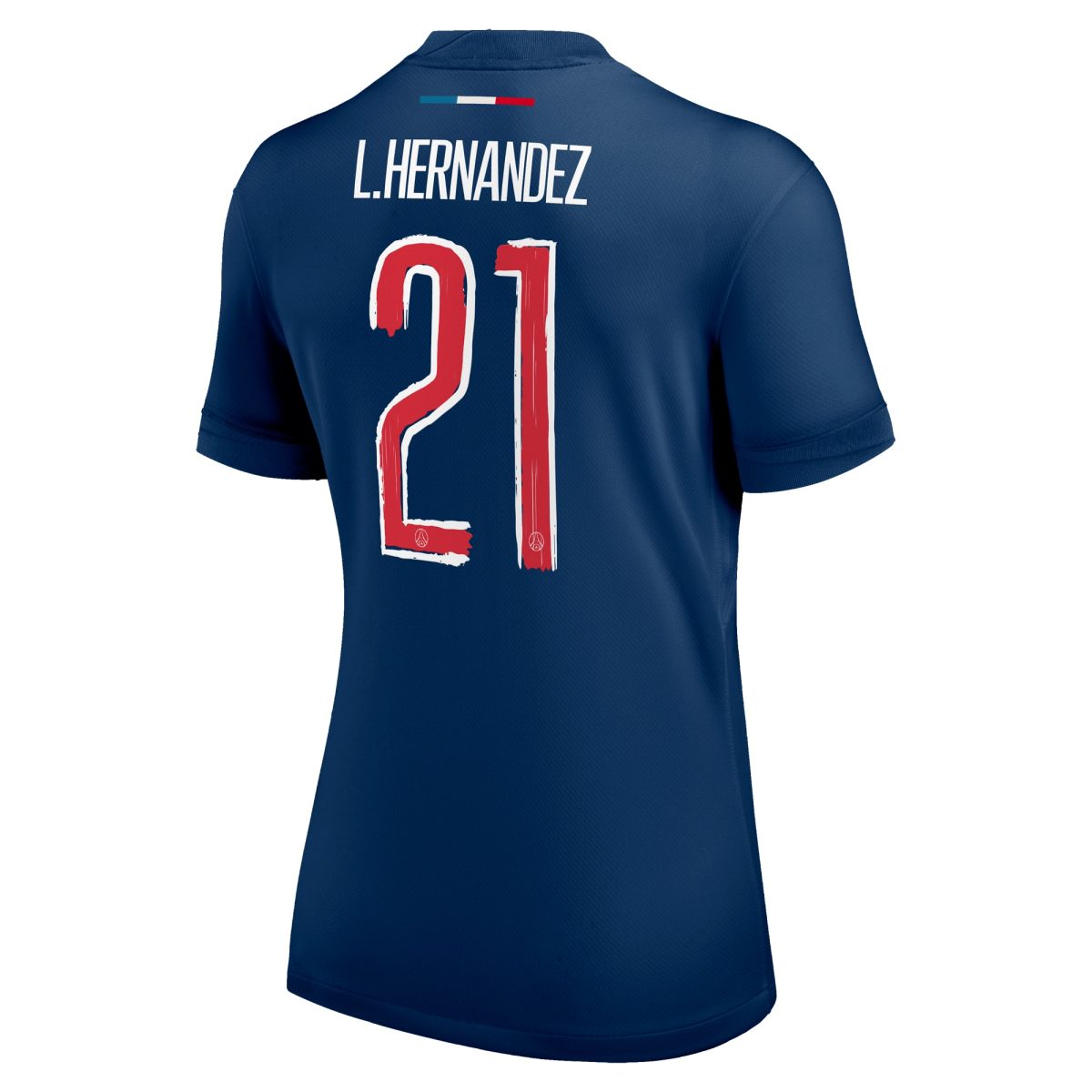 Exklusive psg nike heimstadiontrikot 2024-25 – damen mit cup-aufdruck l.hernandez 21 Kollektion – Premium Paris Saint Germain Trikots