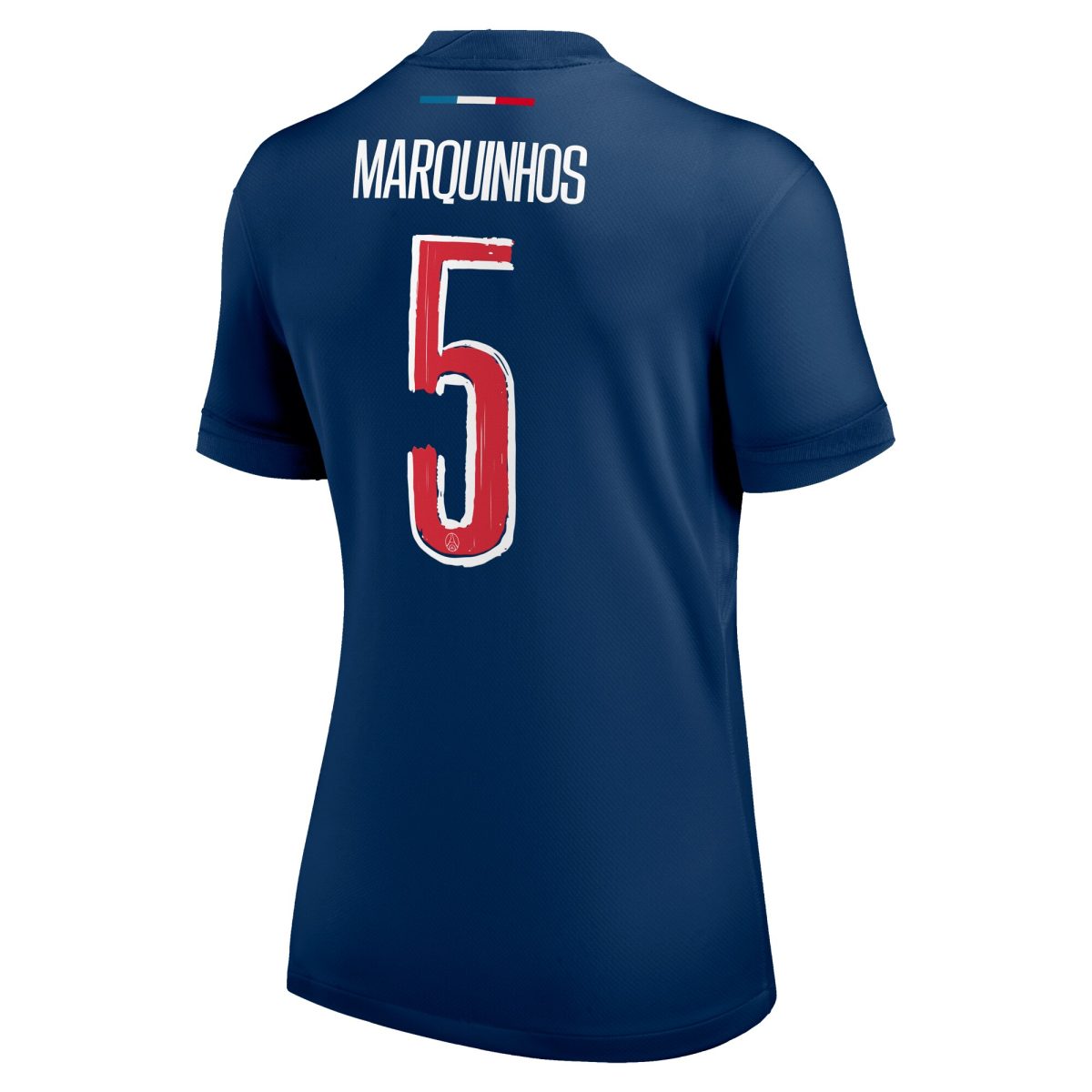 Exklusive psg nike heimstadiontrikot 2024-25 – damen mit cup-aufdruck marquinhos 5 Kollektion – Premium Paris Saint Germain Trikots