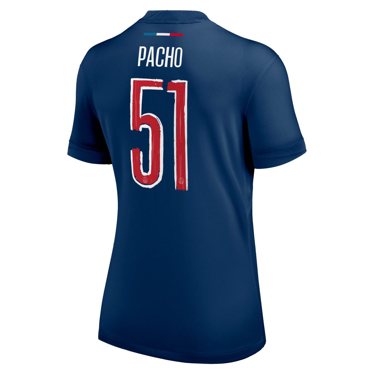 Exklusive psg nike heimstadiontrikot 2024-25 – damen mit cup-aufdruck pacho 51 Kollektion – Premium Paris Saint Germain Trikots