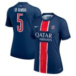Exklusive psg nike heimstadiontrikot 2024-25 – damen mit de almeida 5-aufdruck Kollektion – Premium Paris Saint Germain Trikots