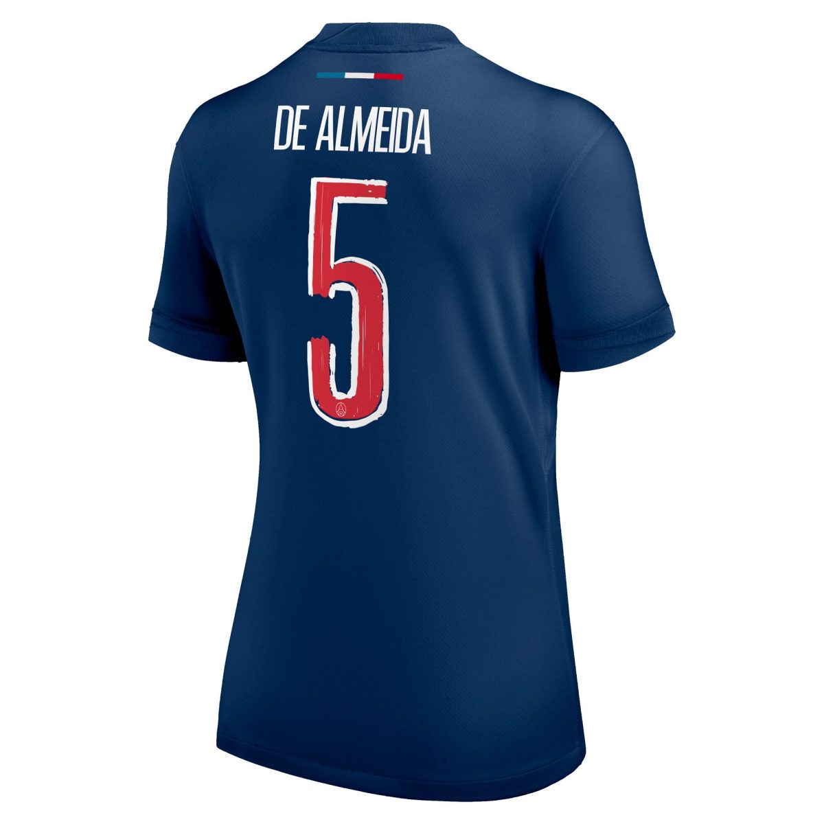 Exklusive psg nike heimstadiontrikot 2024-25 – damen mit de almeida 5-aufdruck Kollektion – Premium Paris Saint Germain Trikots