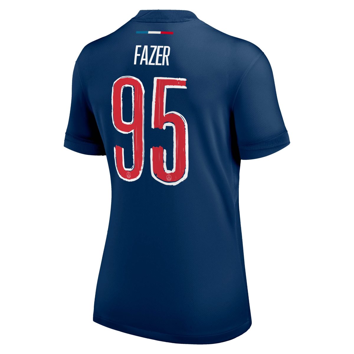 Exklusive psg nike heimstadiontrikot 2024-25 – damen mit fazer 95-aufdruck Kollektion – Premium Paris Saint Germain Trikots