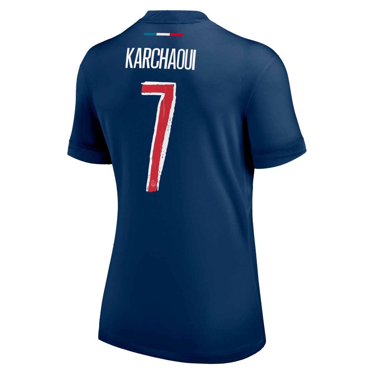 Exklusive psg nike heimstadiontrikot 2024-25 – damen mit karchaoui 7-aufdruck Kollektion – Premium Paris Saint Germain Trikots