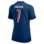 Exklusive psg nike heimstadiontrikot 2024-25 – damen mit karchaoui 7-aufdruck Kollektion – Premium Paris Saint Germain Trikots