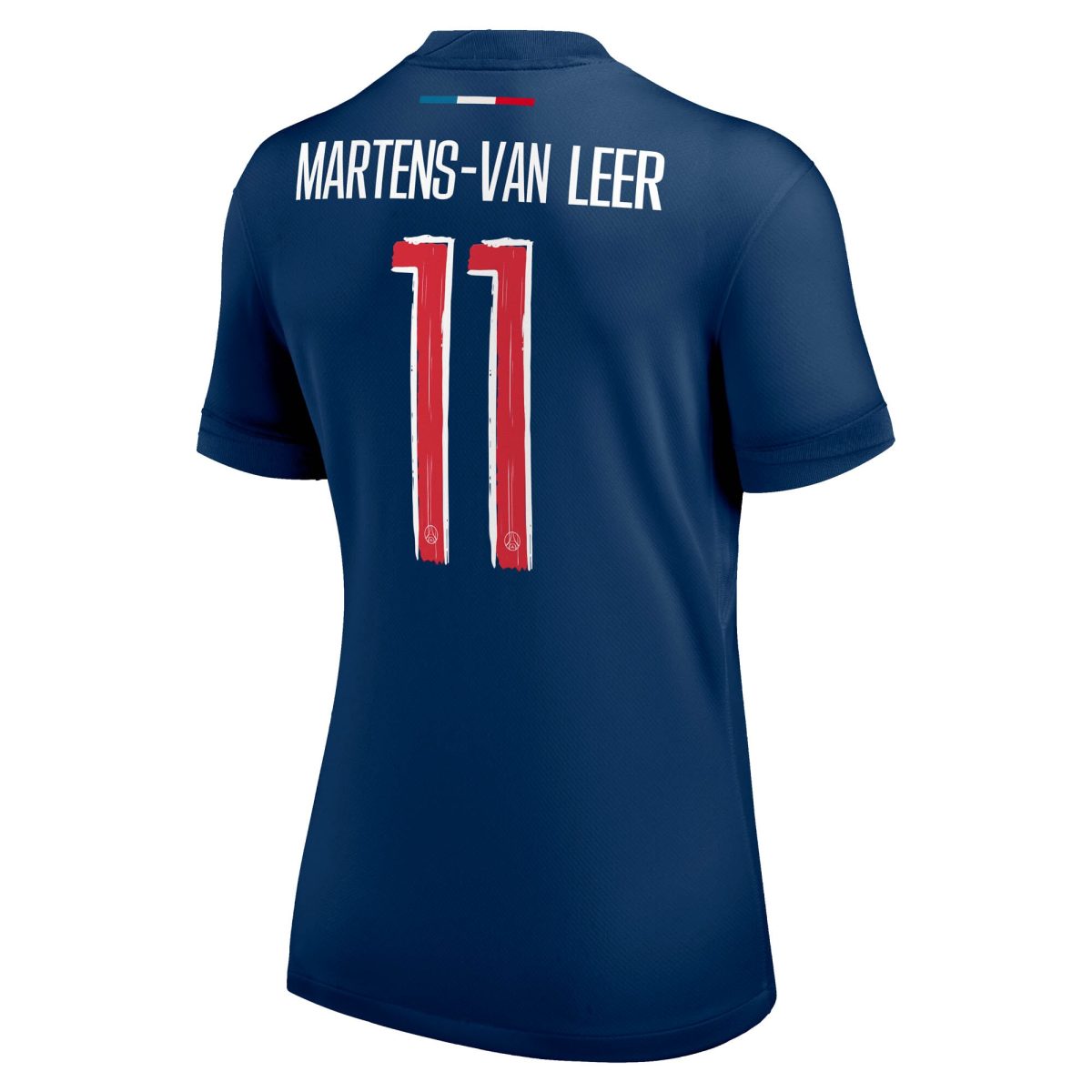 Exklusive psg nike heimstadiontrikot 2024-25 – damen mit martens-van leer 11-aufdruck Kollektion – Premium Paris Saint Germain Trikots