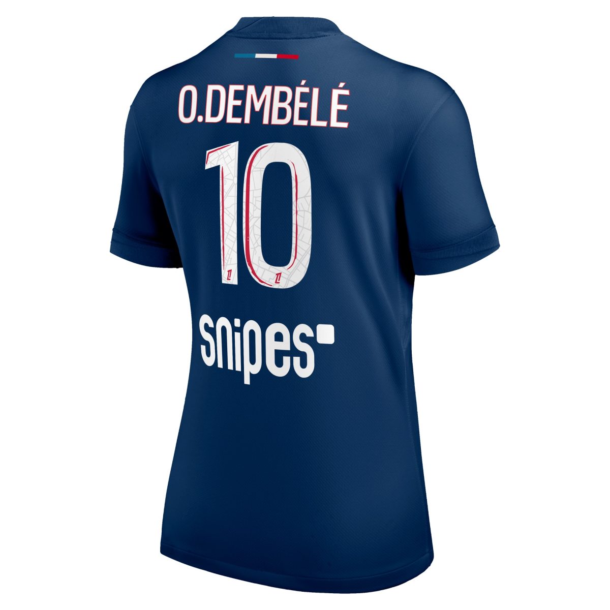 Exklusive psg nike heimstadiontrikot 2024-25 – damen mit o.dembele 10-aufdruck Kollektion – Premium Paris Saint Germain Trikots