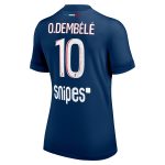 Exklusive psg nike heimstadiontrikot 2024-25 – damen mit o.dembele 10-aufdruck Kollektion – Premium Paris Saint Germain Trikots
