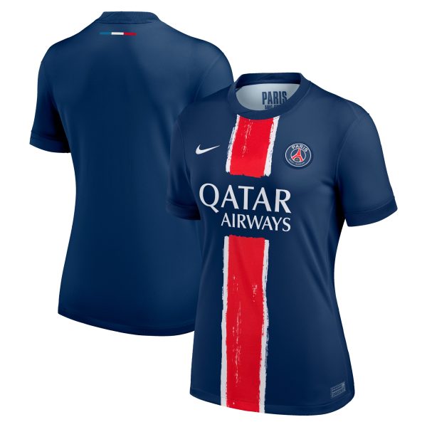 Exklusive psg nike heimstadiontrikot 2024-25 – damen mit personalisieren druck Kollektion – Premium Paris Saint Germain Trikots
