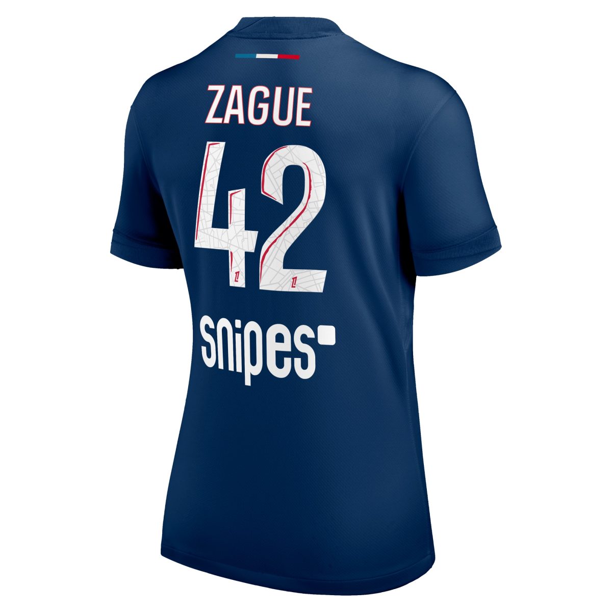 Exklusive psg nike heimstadiontrikot 2024-25 – damen mit zague 42-aufdruck Kollektion – Premium Paris Saint Germain Trikots