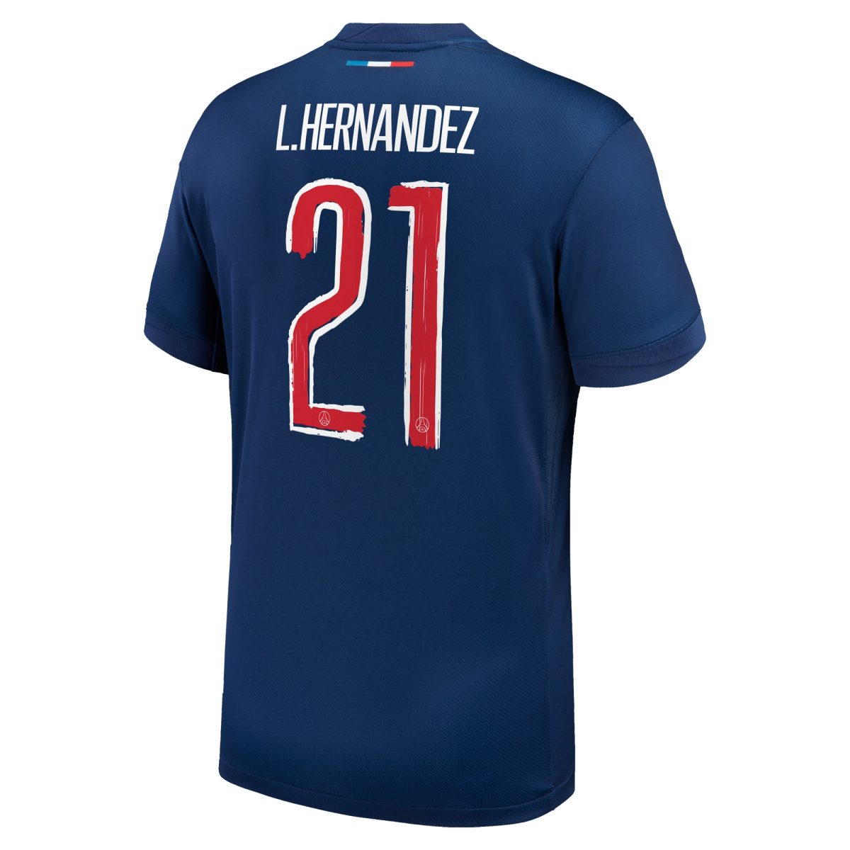 Exklusive psg nike heimstadiontrikot 2024-25 – kinder mit cup-aufdruck l.hernandez 21 Kollektion – Premium Paris Saint Germain Trikots
