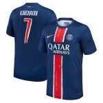 Exklusive psg nike heimstadiontrikot 2024-25 – kinder mit karchaoui 7-aufdruck Kollektion – Premium Paris Saint Germain Trikots