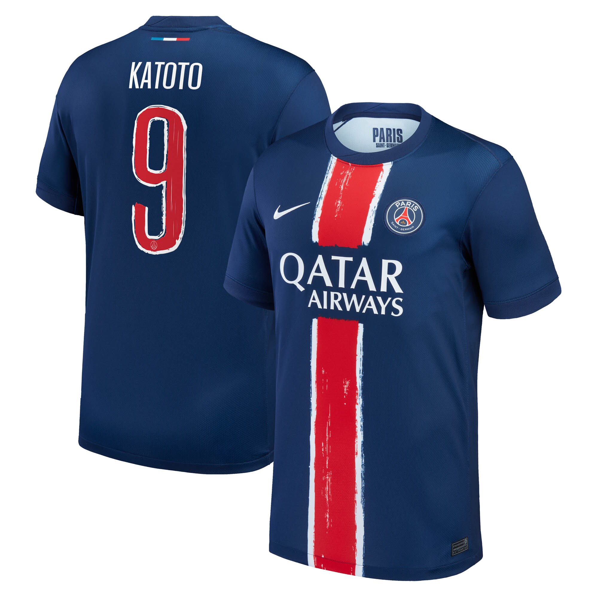 Exklusive psg nike heimstadiontrikot 2024-25 – kinder mit katoto 9-aufdruck Kollektion – Premium Paris Saint Germain Trikots