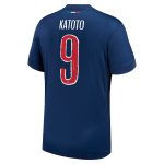Exklusive psg nike heimstadiontrikot 2024-25 – kinder mit katoto 9-aufdruck Kollektion – Premium Paris Saint Germain Trikots