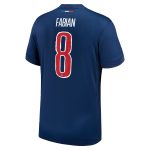 Exklusive psg nike heimstadiontrikot 2024-25 mit cup-aufdruck fabian 8 Kollektion – Premium Paris Saint Germain Trikots