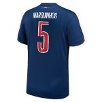Exklusive psg nike heimstadiontrikot 2024-25 mit cup-aufdruck marquinhos 5 Kollektion – Premium Paris Saint Germain Trikots