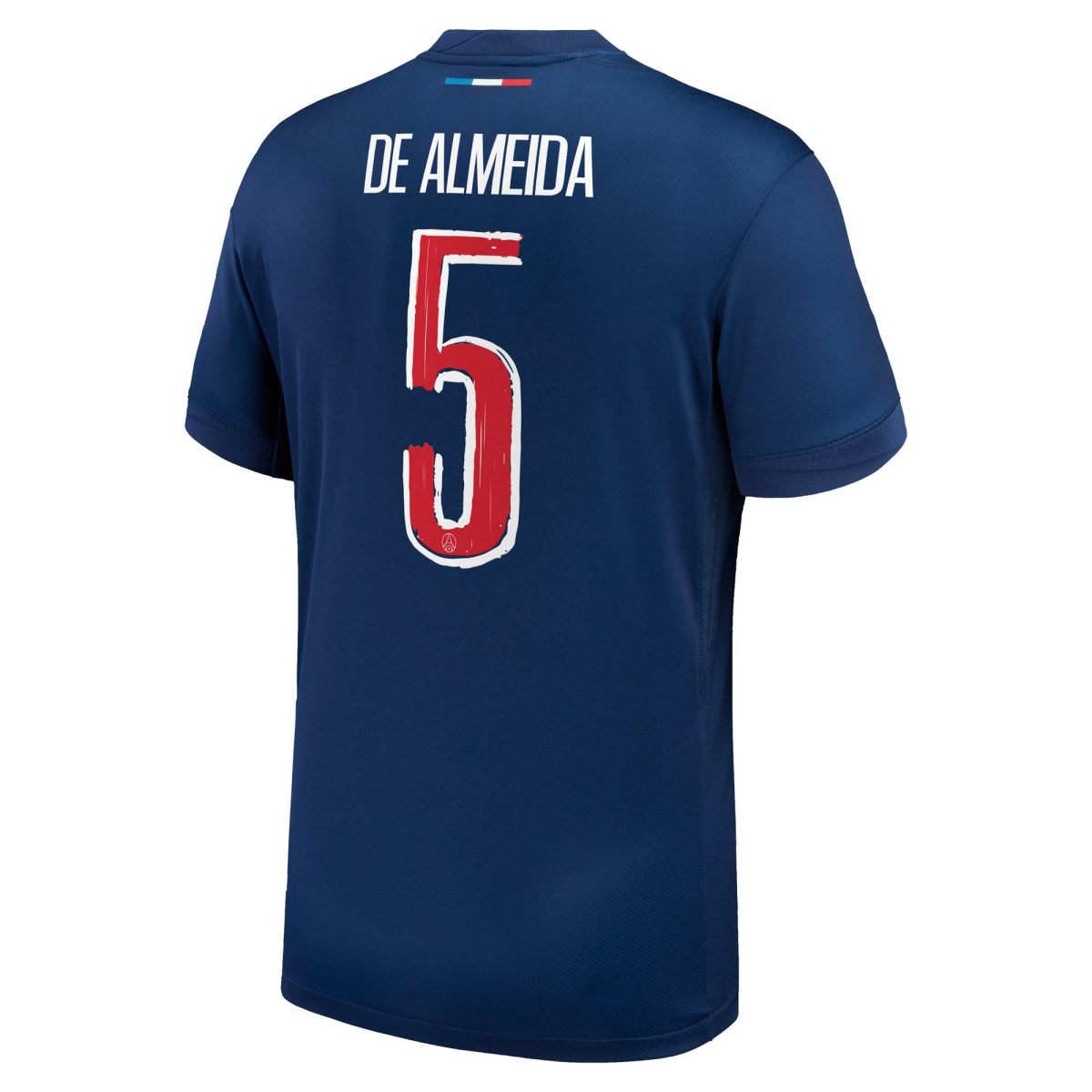 Exklusive psg nike heimstadiontrikot 2024-25 mit de almeida 5-aufdruck Kollektion – Premium Paris Saint Germain Trikots