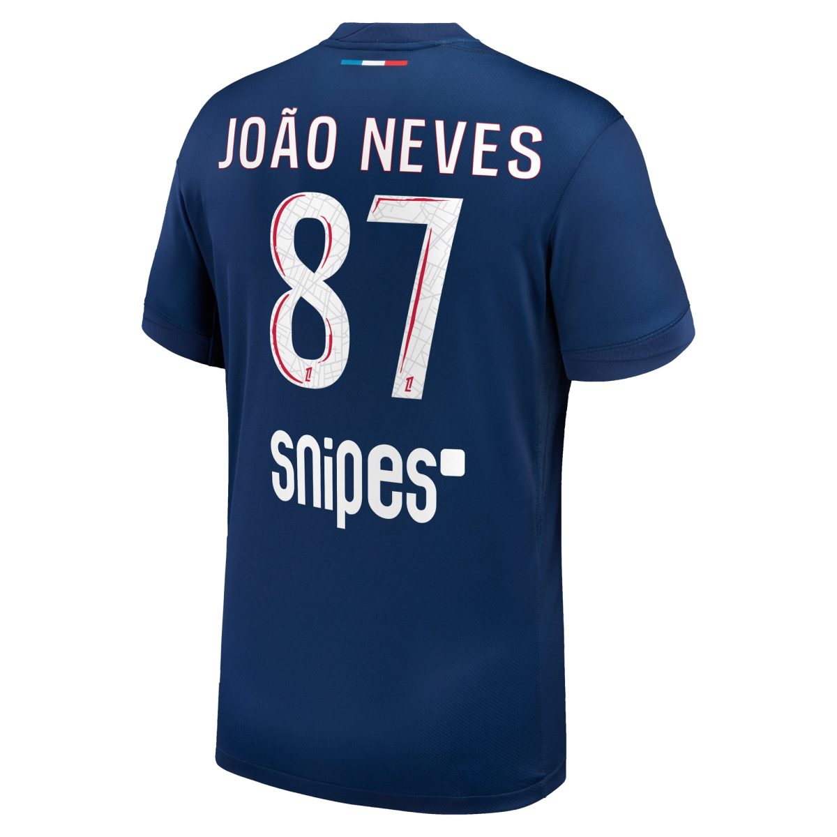Exklusive psg nike heimstadiontrikot 2024-25 mit joao neves 87-aufdruck Kollektion – Premium Paris Saint Germain Trikots