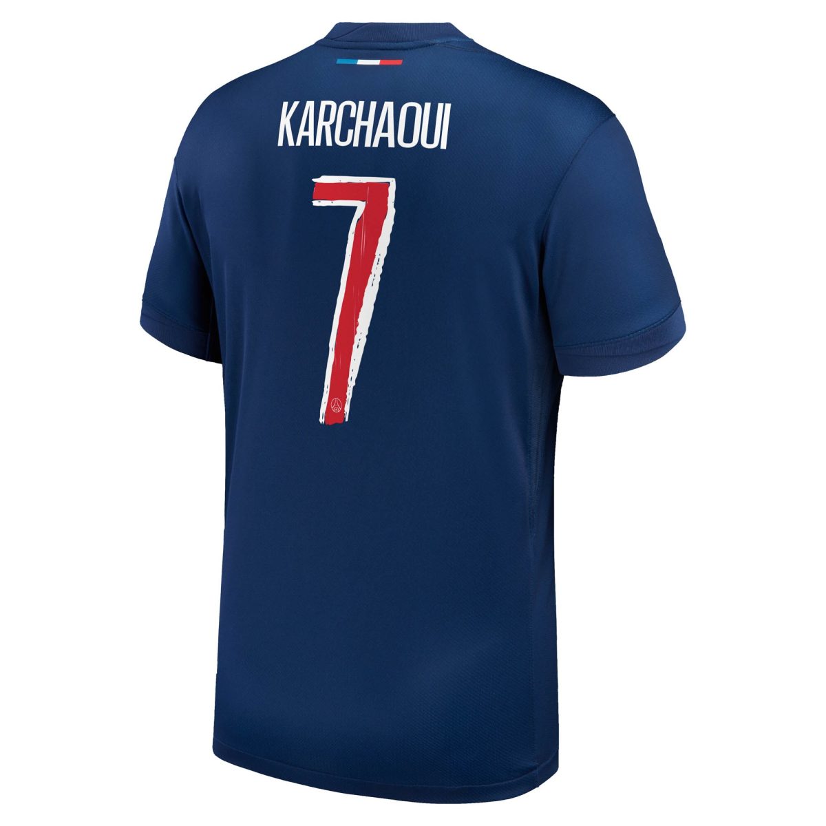 Exklusive psg nike heimstadiontrikot 2024-25 mit karchaoui 7-aufdruck Kollektion – Premium Paris Saint Germain Trikots