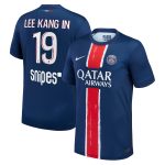 Exklusive psg nike heimstadiontrikot 2024-25 mit lee kang in 19-aufdruck Kollektion – Premium Paris Saint Germain Trikots