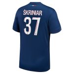 Exklusive psg nike heimstadiontrikot 2024-25 mit skriniar 37-aufdruck Kollektion – Premium Paris Saint Germain Trikots