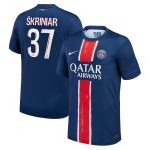 Exklusive psg nike heimstadiontrikot 2024-25 – kinder mit skriniar 37-aufdruck Kollektion – Premium Paris Saint Germain Trikots