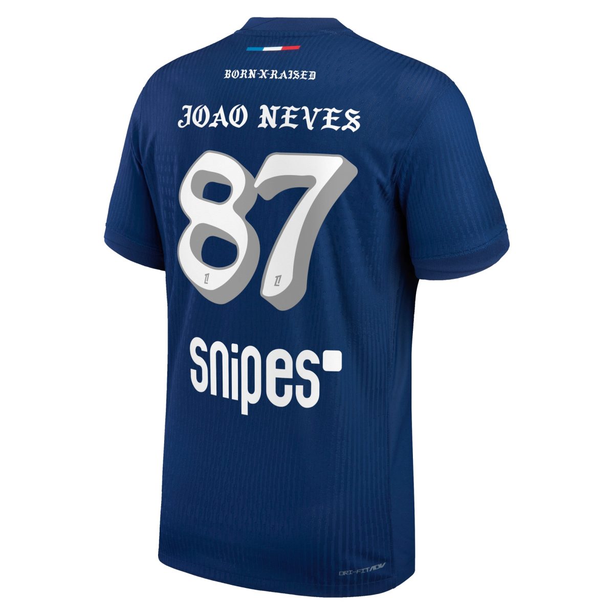 Exklusive psg nike heimtrikot dri-fit adv match 2024–25 mit born x raised-aufdruck joão neves 87 Kollektion – Premium Paris Saint Germain Trikots