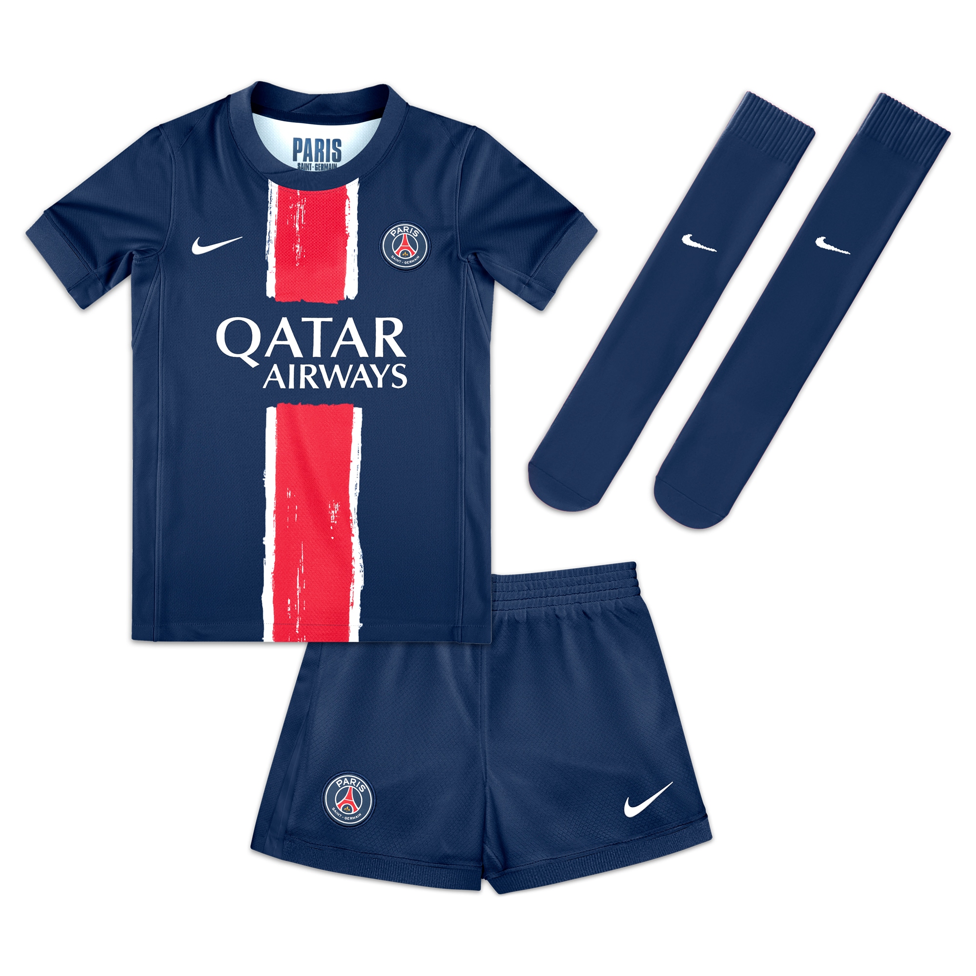 Exklusive psg nike mini-heimtrikot 2024–25 – kleine kinder mit danilo 15-aufdruck Kollektion – Premium Paris Saint Germain Trikots