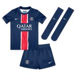 Exklusive psg nike mini-heimtrikot 2024–25 – kleine kinder mit pacho 51-aufdruck Kollektion – Premium Paris Saint Germain Trikots