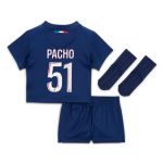 Exklusive psg nike mini-heimtrikot 2024–25 – säuglings mit pacho 51-aufdruck Kollektion – Premium Paris Saint Germain Trikots