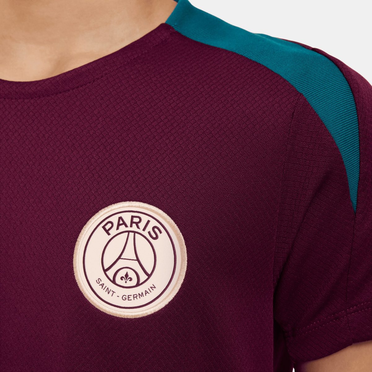 Exklusive psg nike strike trainingsoberteil – kastanienbraun – kinder Kollektion – Premium Paris Saint Germain Trikots