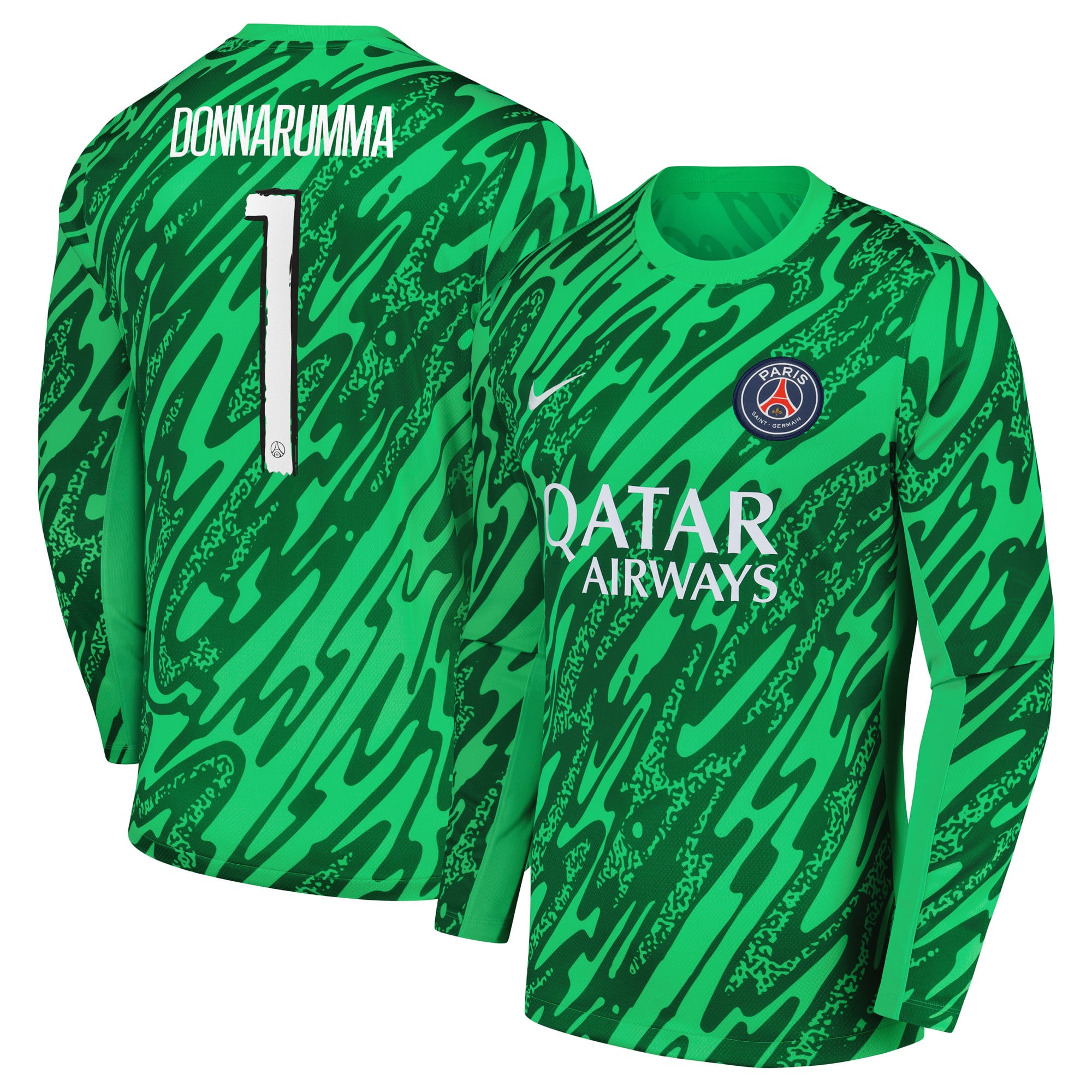 Exklusive psg nike torwart-stadiontrikot 2024-25 mit cup-aufdruck donnarumma 1 Kollektion – Premium Paris Saint Germain Trikots