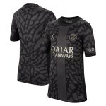 Exklusive psg x jordan drittes stadiontrikot 2023-24 – kinder mit personalisieren druck Kollektion – Premium Paris Saint Germain Trikots