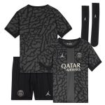 Exklusive psg x jordan drittes stadiontrikot 2023-24 – kleine kinder mit personalisieren druck Kollektion – Premium Paris Saint Germain Trikots