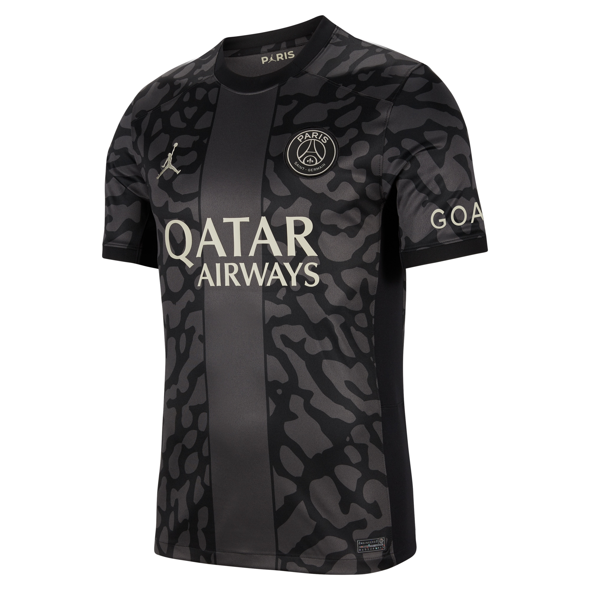 Exklusive psg x jordan drittes stadiontrikot 2023-24 mit personalisieren druck Kollektion – Premium Paris Saint Germain Trikots